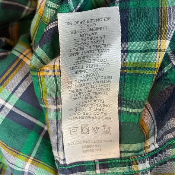 Large Pendleton button down short sleeve style shirt - Picture 8 of 8